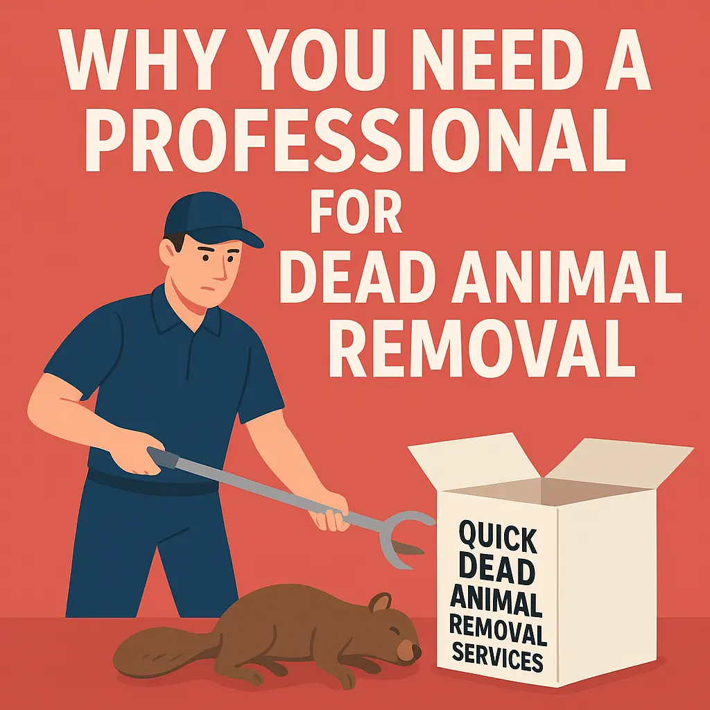 Why You Need a Professional to Handle the Removal of a Dead Animal